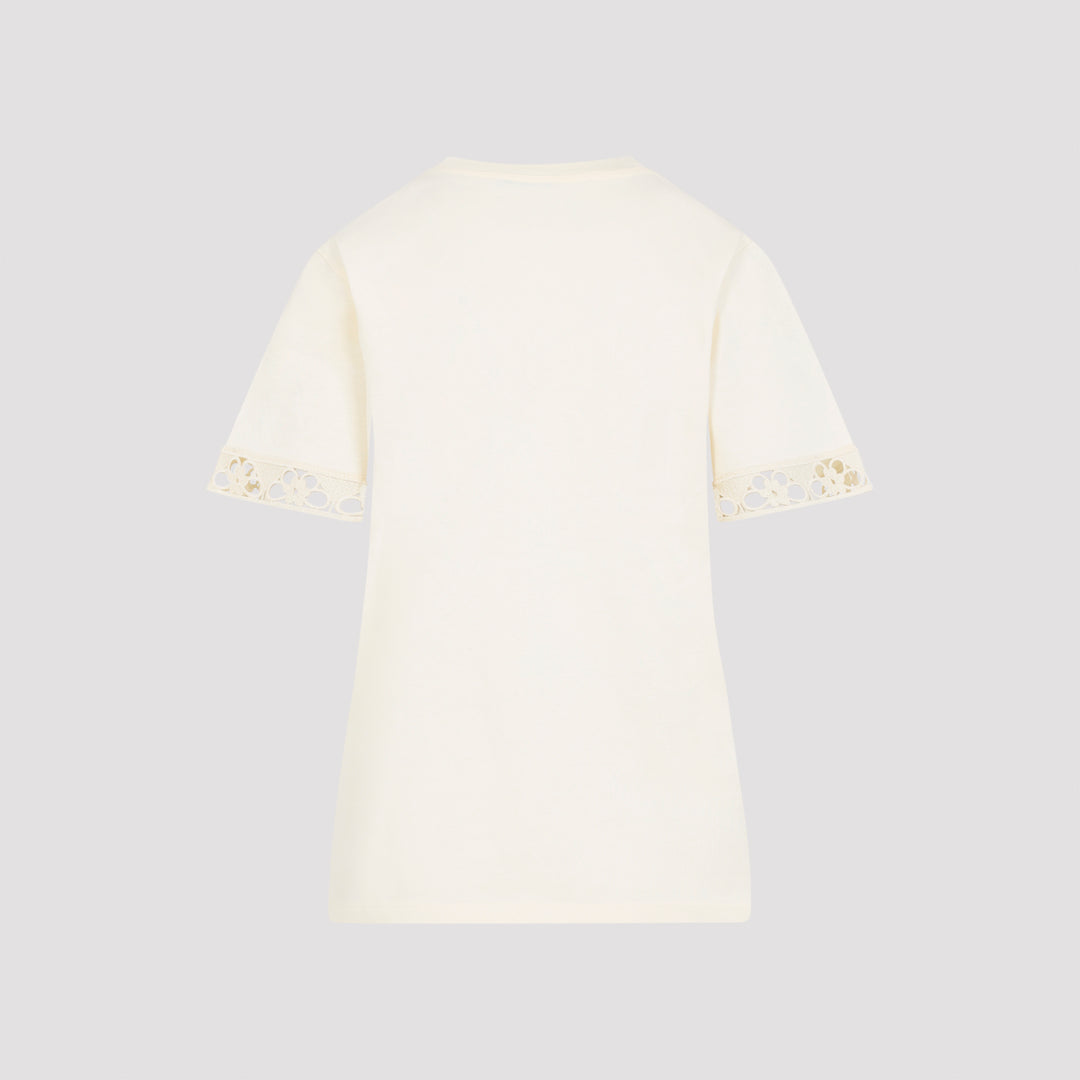 Moncler T-shirts - Nude & Neutrals | 3ceb7f979a6bba05c4b5e7acf1a789b9e5070f96