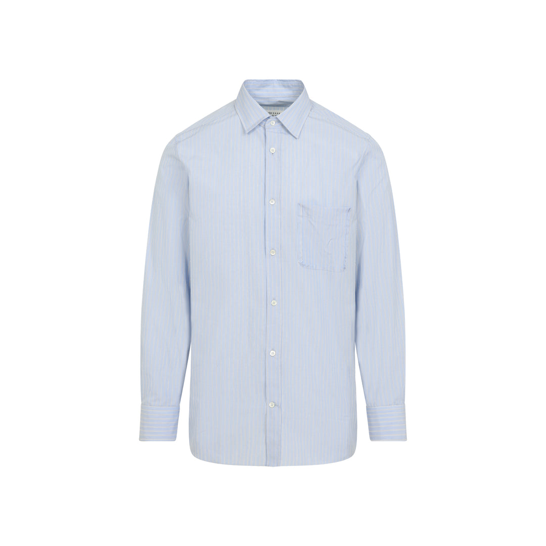 Maison Margiela Shirts - Blue | db026ddbdd949a718f4b84d42d87a7621d867e13