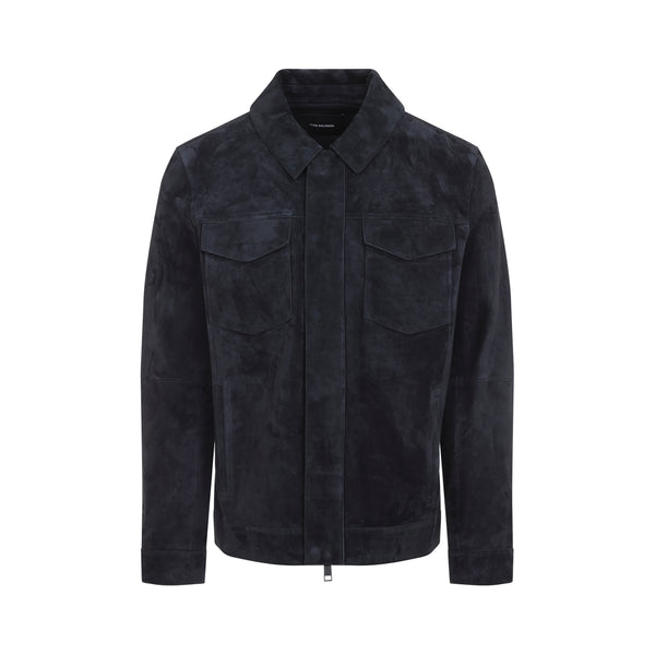 Leather Blue