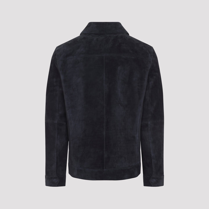 Yves Salomon Leather - Blue | a66076d007c1c0b807c11475c6c4f5fcdc2e286b