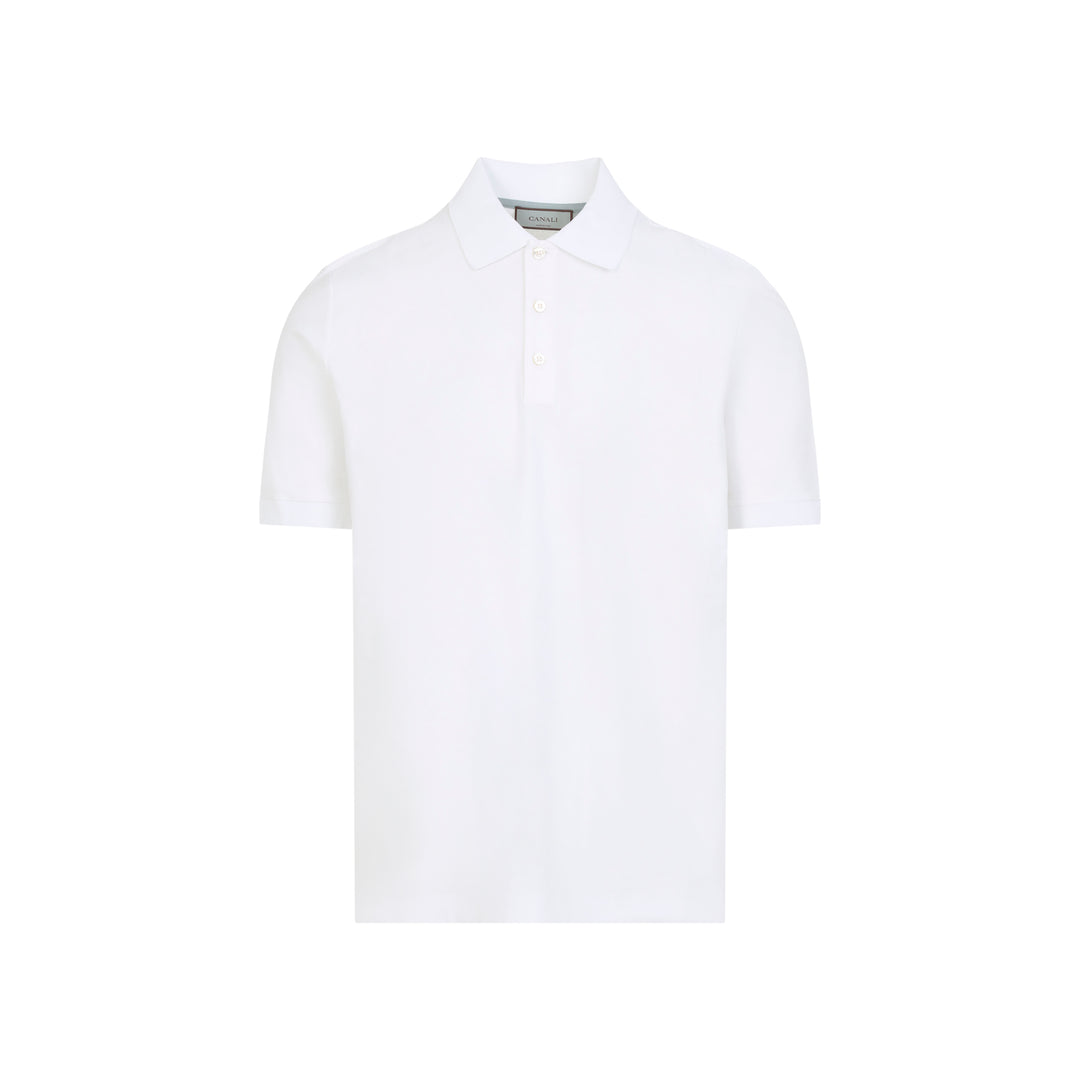 Canali T-shirts - White | c8135c40fbfc791b75a839cc377f51df1a0bb0c0