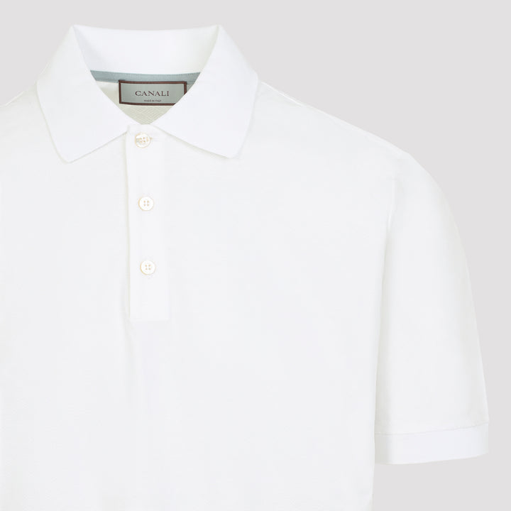 Canali T-shirts - White | 8075fabefd7467ac1441abc6ebca0dfb2ddb526d