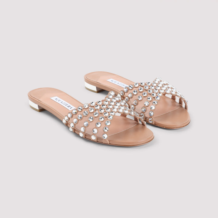 Aquazzura Sandals - Pink & Purple | 53b948debcfc71e14f7a15c71d7cab0fea76a7ed