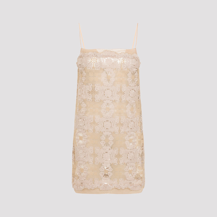 Ermanno Scervino Mini dresses - Nude & Neutrals | 76e3b41acb499ecf5008f2d4badca5bb2647390e