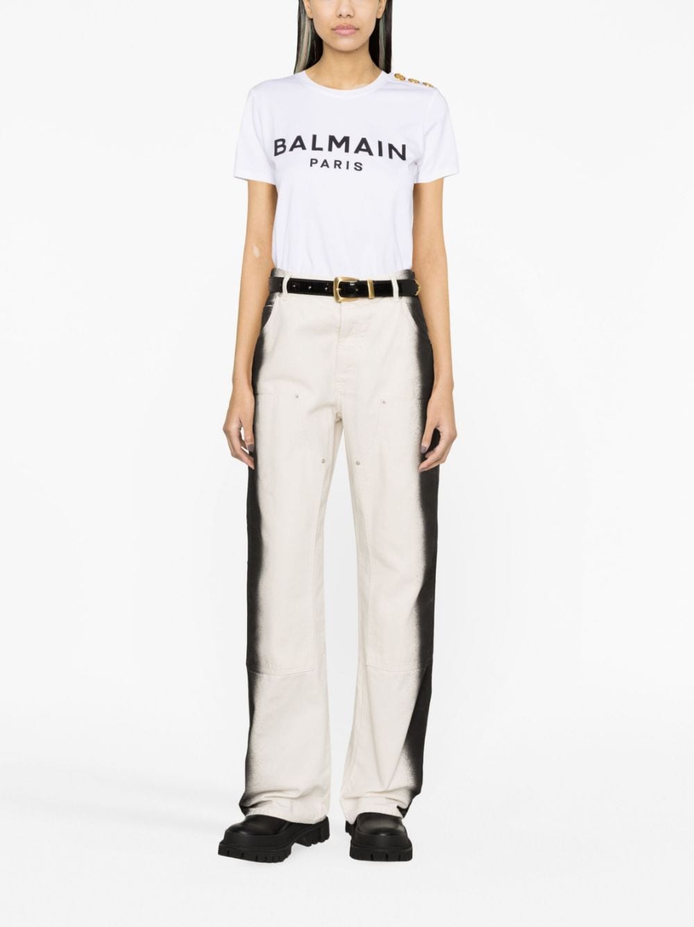 Balmain T-shirts and Polos - Light and natural | 9d9aa56a78f3df73725575c1a320e34b54eec11d