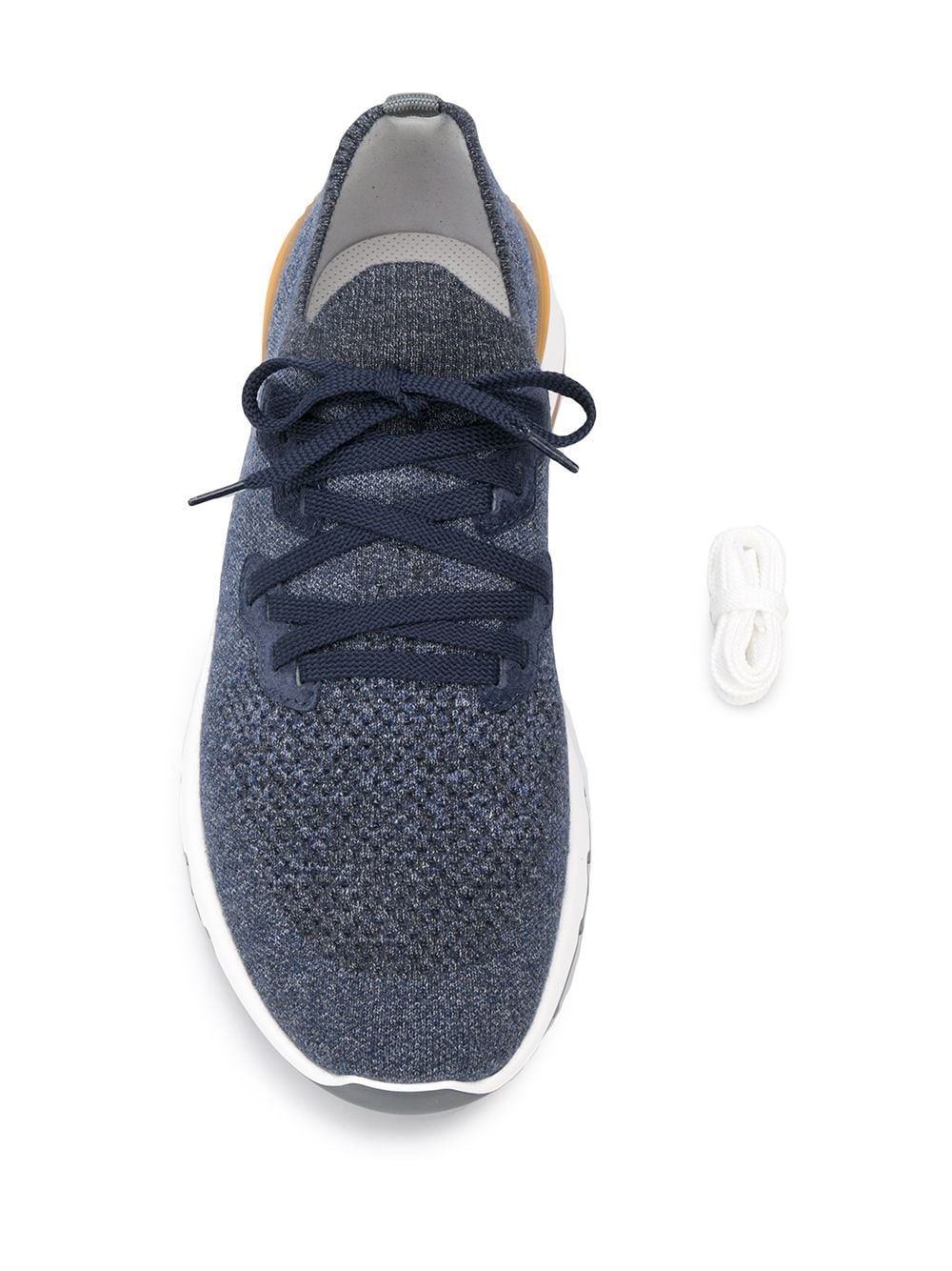 Brunello Cucinelli Sneakers - Blu e verdi | 372d2717ab1e6d57093ad9a0bcfb86b2fdda9a78