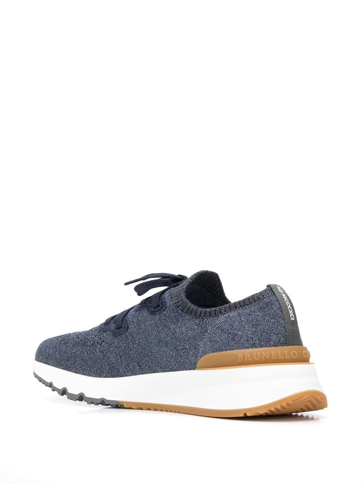 Brunello Cucinelli Sneakers - Blu e verdi | 94371f7b65b4ec1ce793feea5cce41112be7d58c