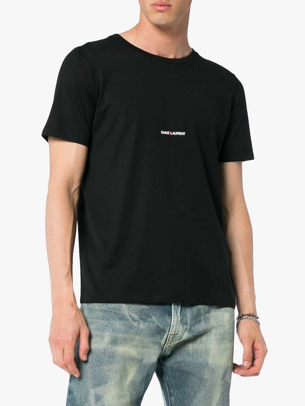 Saint Laurent T-shirts and Polos - Blacks and greys | ed31a3c5bc2f7e6f4a2ad6fc19440f3bd385a1ef