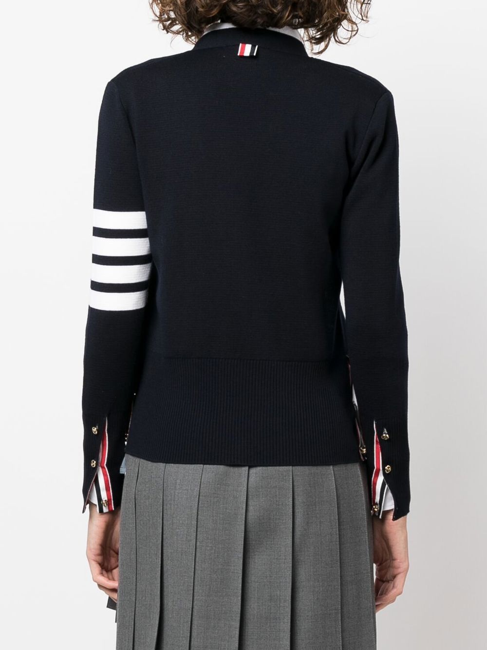 Thom Browne Sweaters - Blue and green | 3d52d6c8e211a786578d27f3eefbad116f21fa94