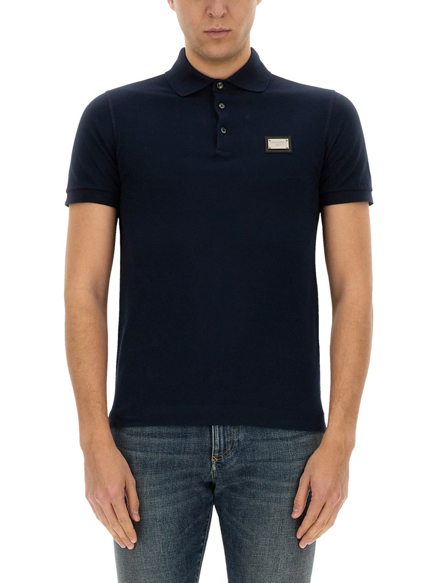 Dolce & Gabbana Polo - Blue | Wanan Luxury