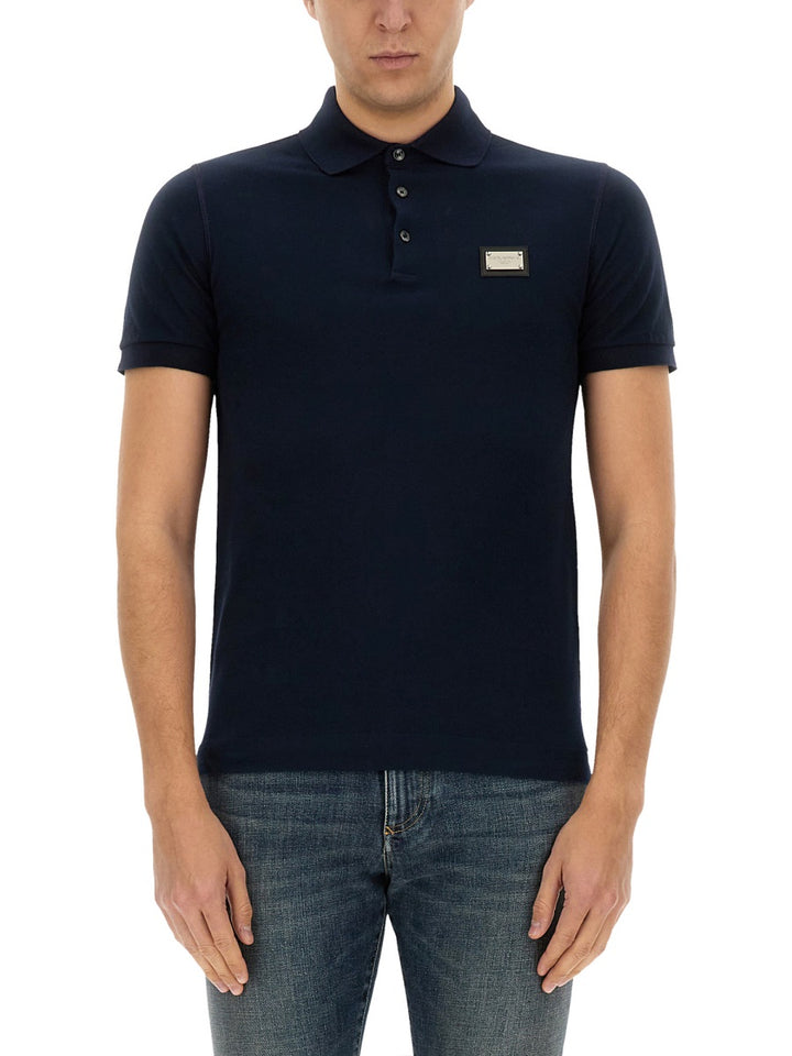 Dolce & Gabbana Polo - Blue | Wanan Luxury