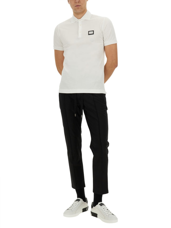 Dolce & Gabbana Polo - White | Wanan Luxury