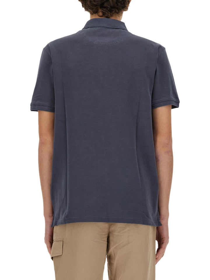 Woolrich Polo - Blue | Wanan Luxury