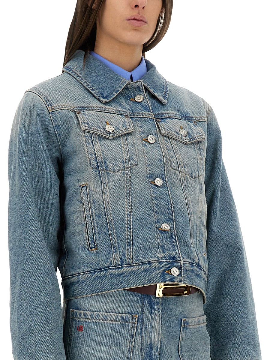 Victoria Beckham Jackets - Blue | Wanan Luxury
