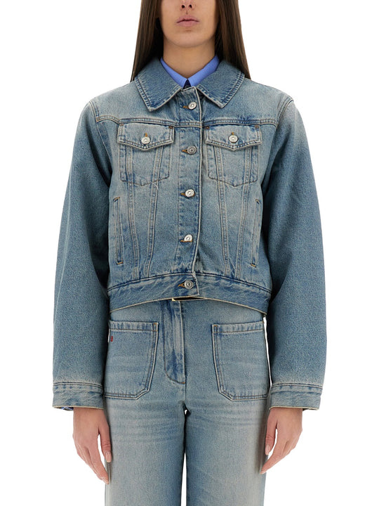 Padded Denim Jacket