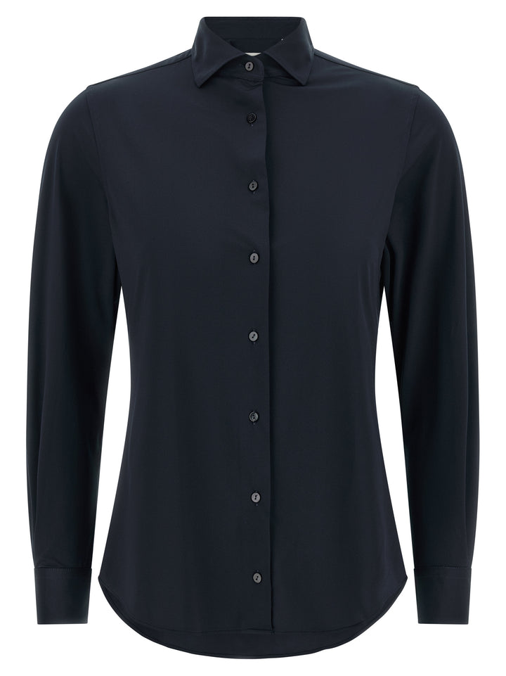 Xacus Pina Shirt and Blouse - Blue | f54ad894fec36e89b1a91d1119002982a54eda6a