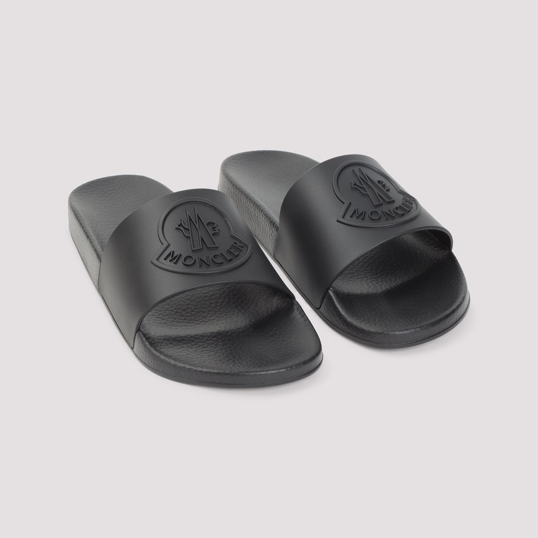 Moncler Sandals - Black | 41427708b22cce91979ea1e443218e8c2cca27d4