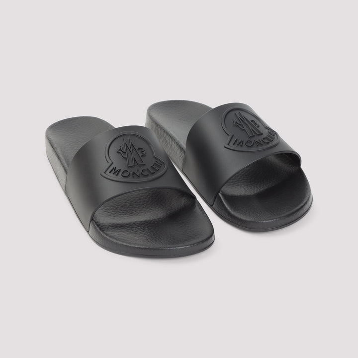 Moncler Sandals - Black | 41427708b22cce91979ea1e443218e8c2cca27d4