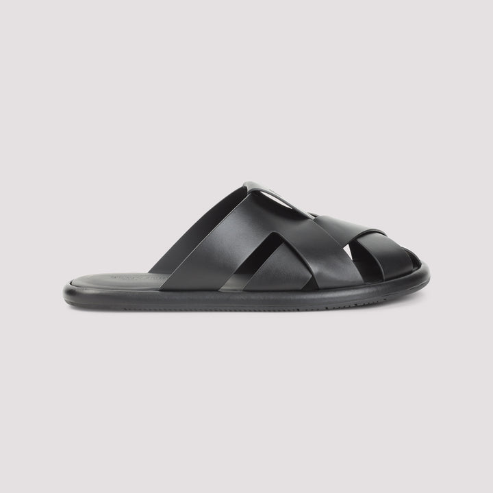 Giorgio Armani Sandals - Black | c4f1e753c482346b4f05a382d2f4dcbb97dde758