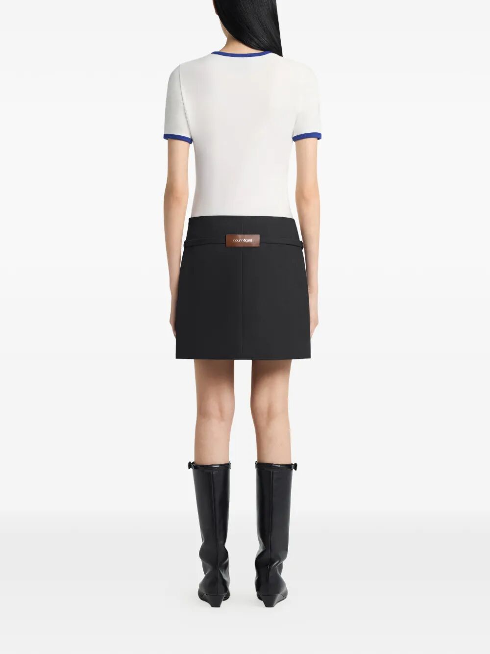 Courreges T-shirts - White | a52ca090f4f8cbff3b391fec63cc1b8bdfadb507