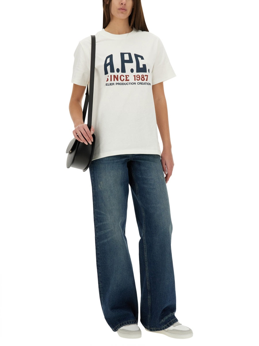 A.P.C. T shirts - White | Wanan Luxury