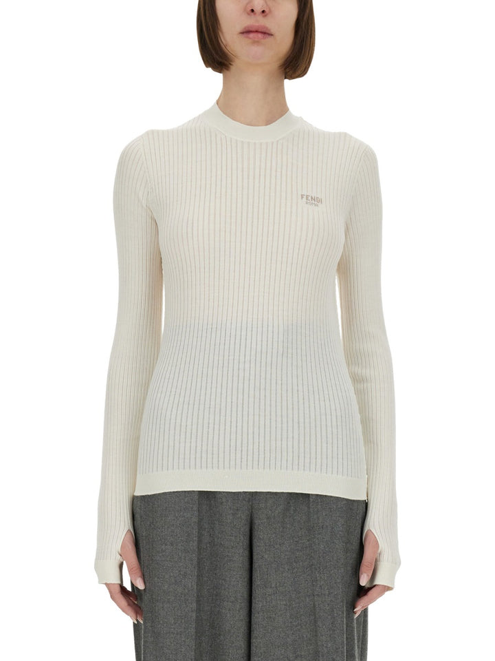 Fendi Sweaters - White | Wanan Luxury