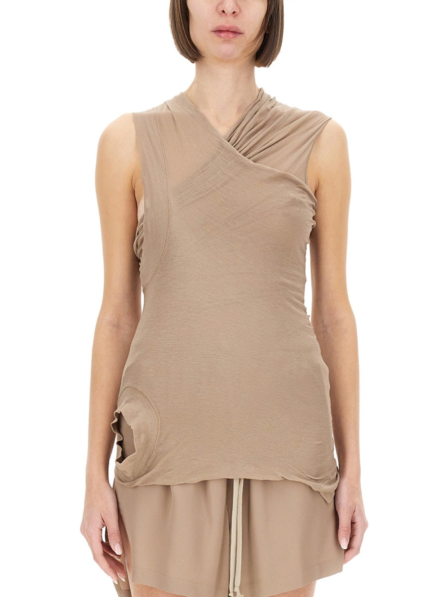 Rick Owens Tops - Neutral | Wanan Luxury