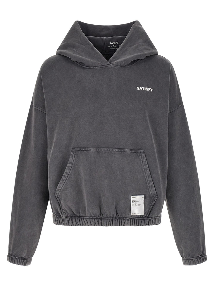 Satisfy Hoodie With Elastic Sweatshirt - Gray | 9d5c2cfc6ca2392c0da9a5f6d3ae8ec294a42001