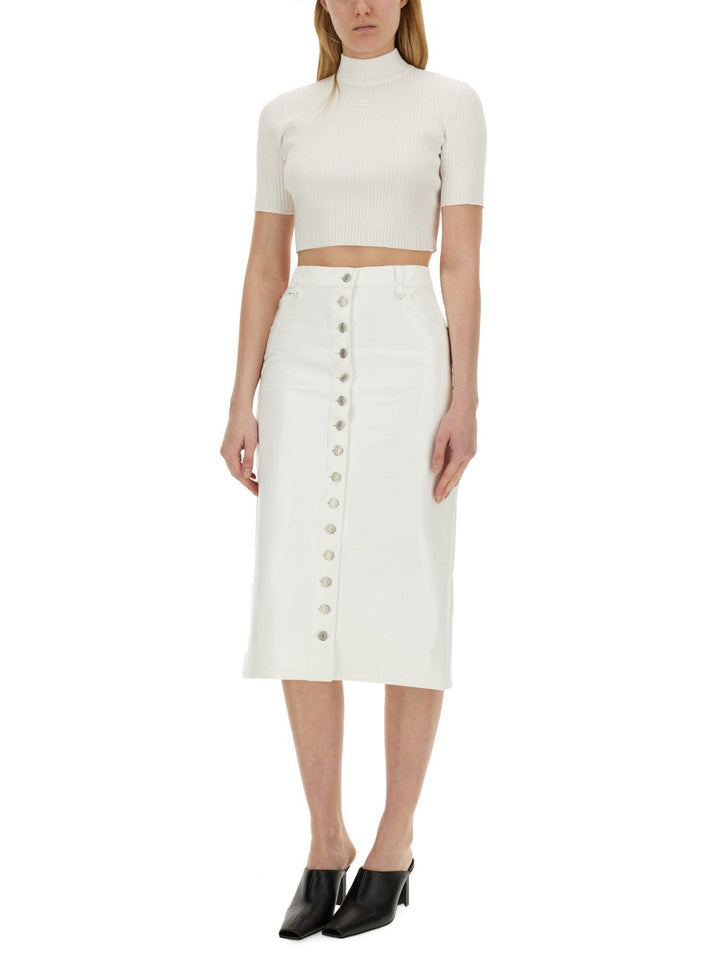 Courrèges Tops - White | Wanan Luxury