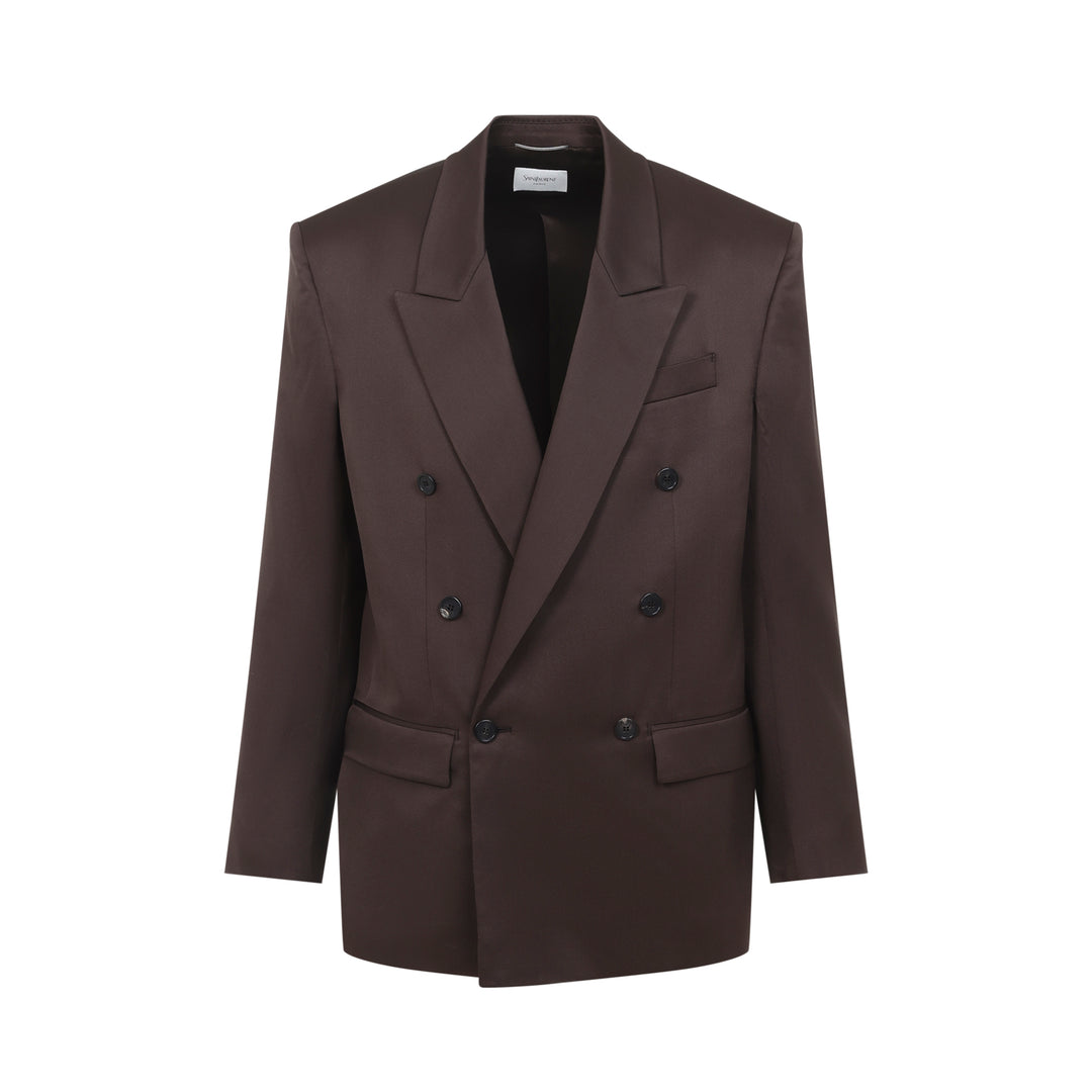 Saint Laurent Jackets - Brown | 0d123bccef814dabb6ada6af3998902f6d00b905
