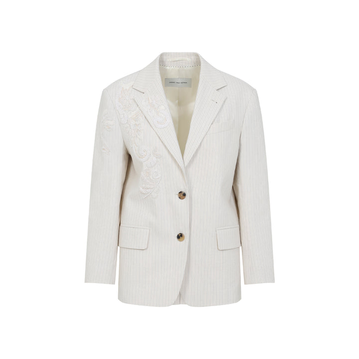 Dries Van Noten Jackets - Nude & Neutrals | 3f761dacb8d917e2f819e6960d5acb0c3e5796c6