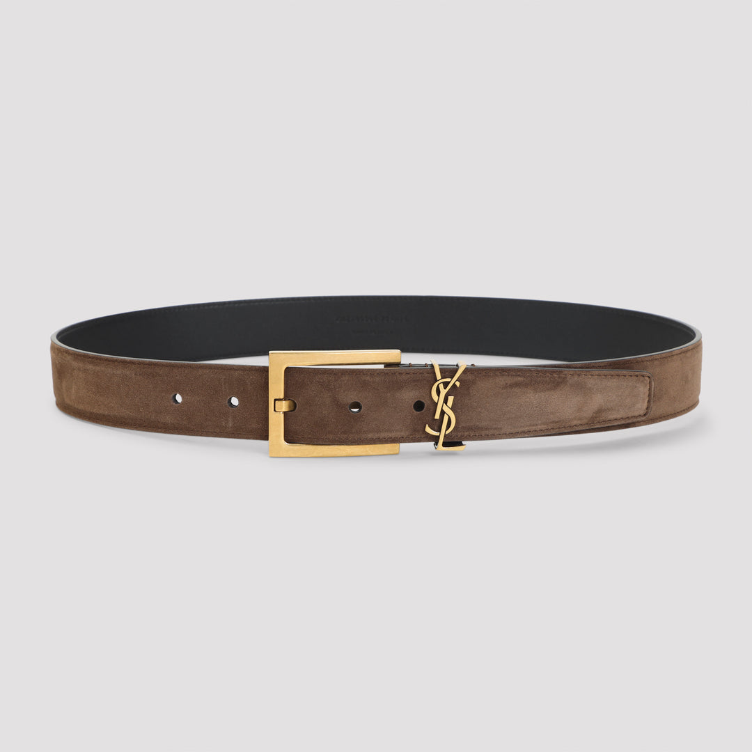 Saint Laurent Belts - Brown | 01958e41a9bf6551137f4b02a84e7954bdfd4497
