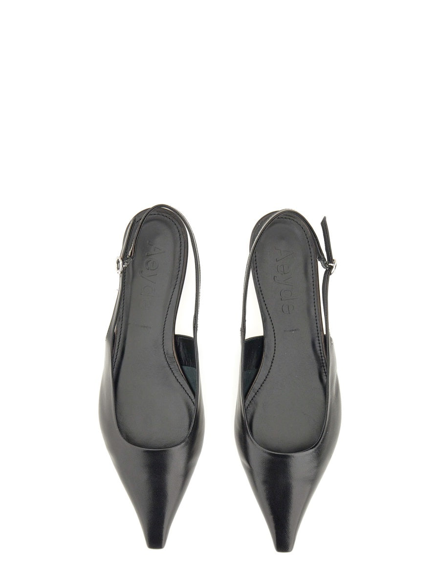 Aeyde Flat Shoes - Black | Wanan Luxury