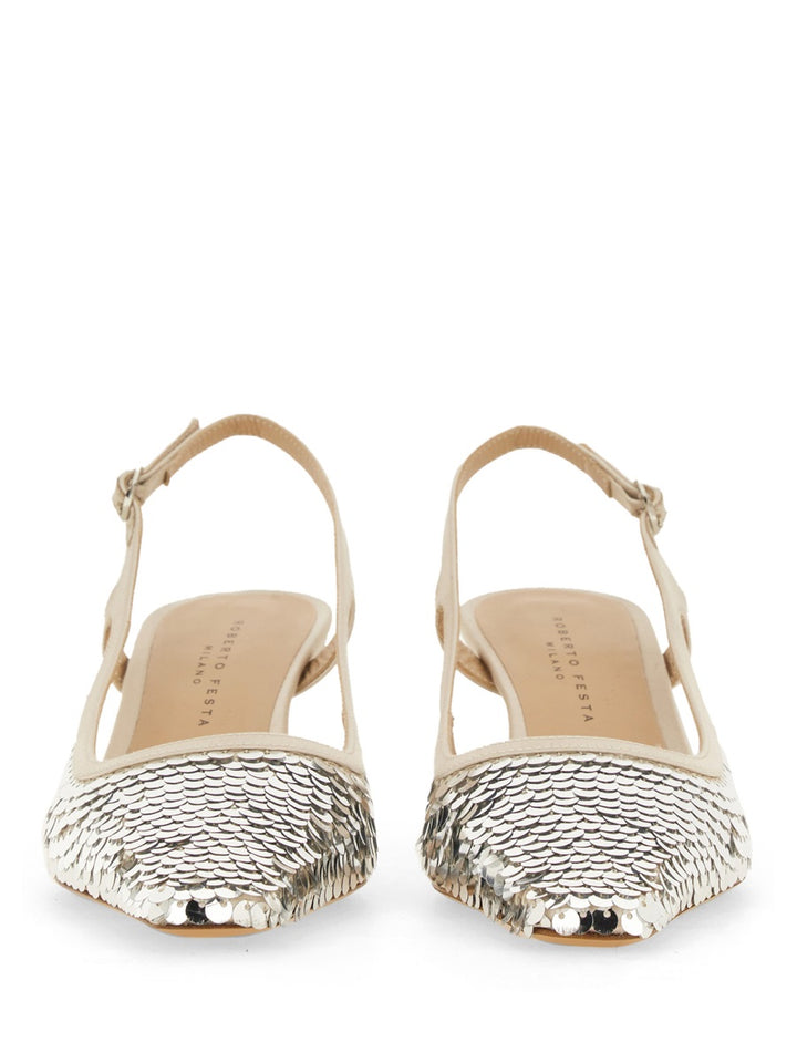 Roberto Festa pumps - Silver | Wanan Luxury