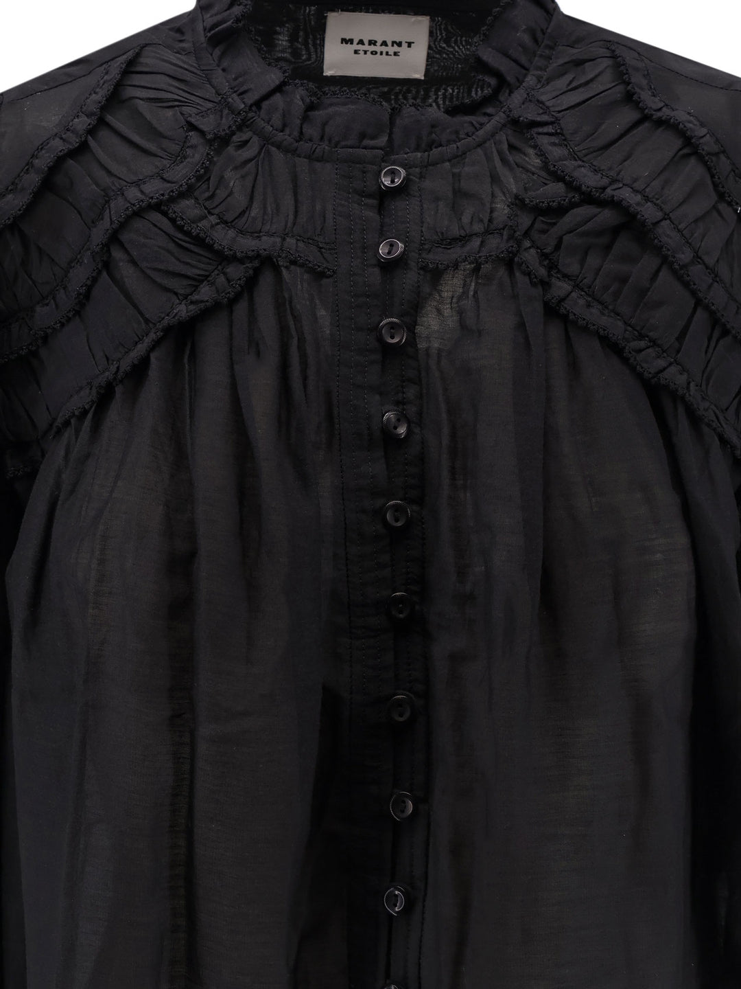 Marant Etoile Shirts - BLACK | c939a187a7d433a4aa6c4960d4345d8a7969ec4f
