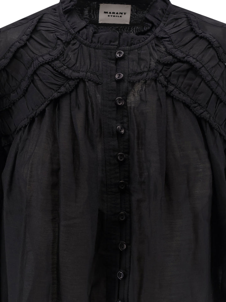 Marant Etoile Shirts - BLACK | c939a187a7d433a4aa6c4960d4345d8a7969ec4f