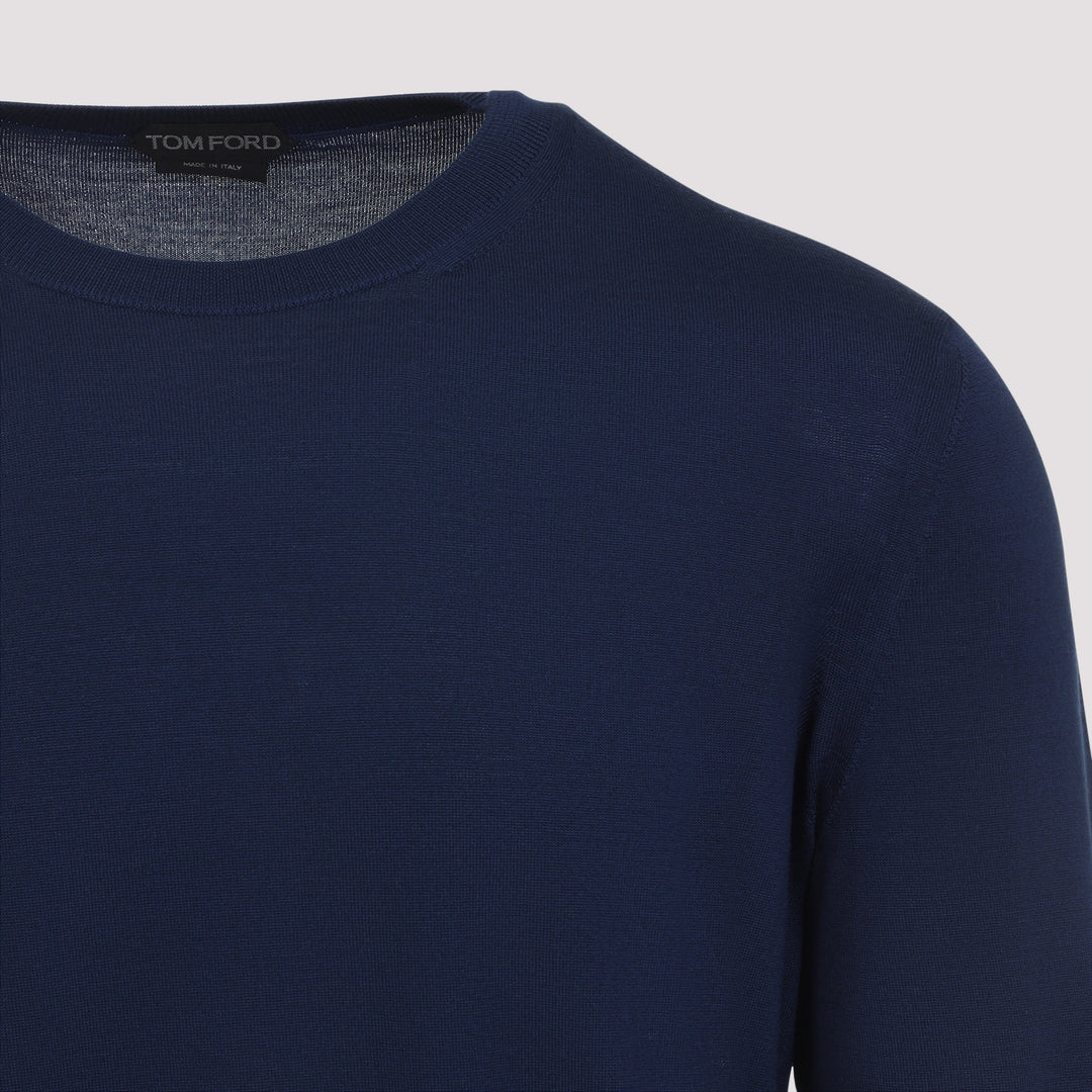 Tom Ford Sweater - Blue | 139b03699b869f7debd112963c18966e4f6bc5fe