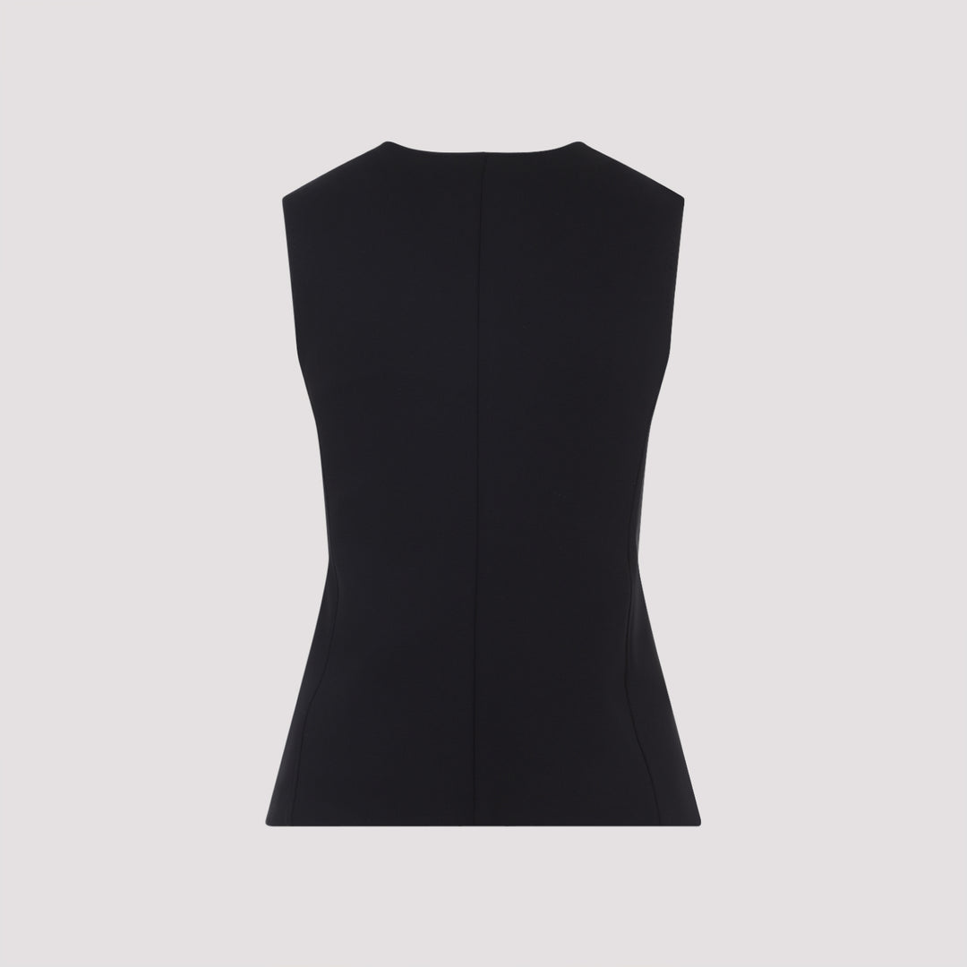 Max Mara Gilet - Black | 00bfcc0b494efa637c1f4b7bc808ff8c9ba4f998