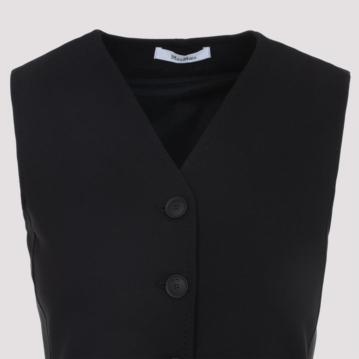 Max Mara Gilet - Black | 6562ef8352995a97a7f11dcafb2c4795d53c8920