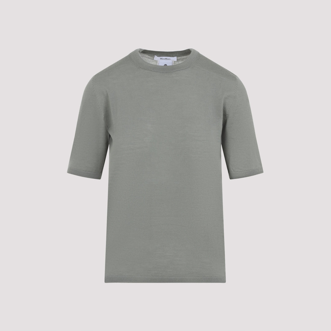 Max Mara Round neck - Green | a2e87fe398427312f377406759843d1bc32a73e7