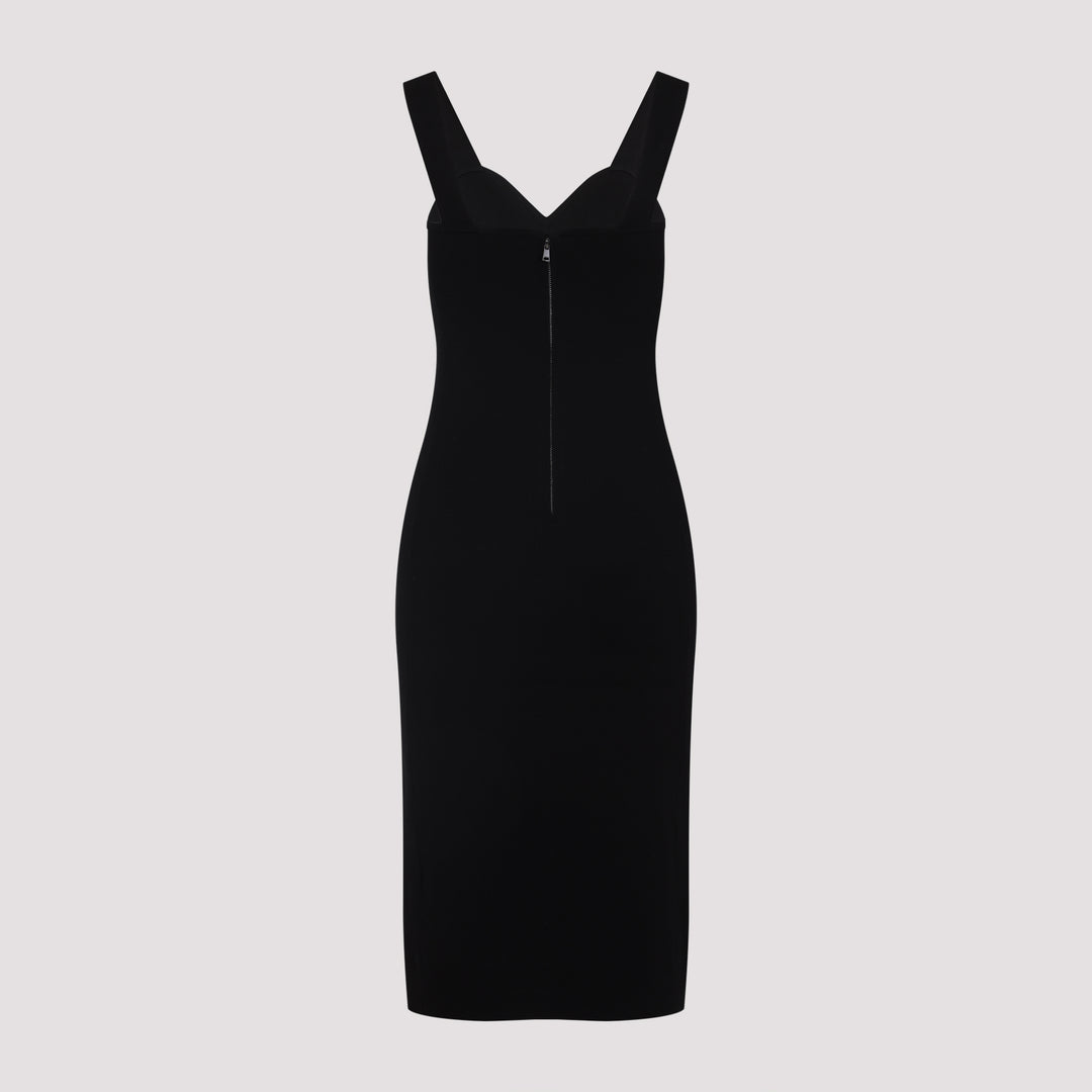 Max Mara Midi dresses - Black | fb8188dcb1d16c91eccd02271888d492e83eb00e
