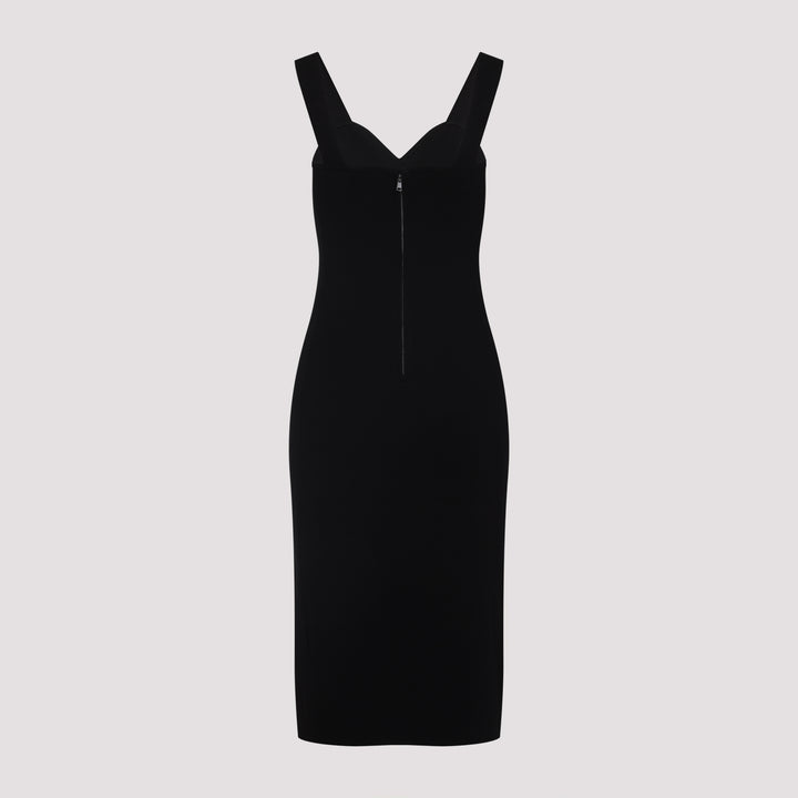 Max Mara Midi dresses - Black | fb8188dcb1d16c91eccd02271888d492e83eb00e