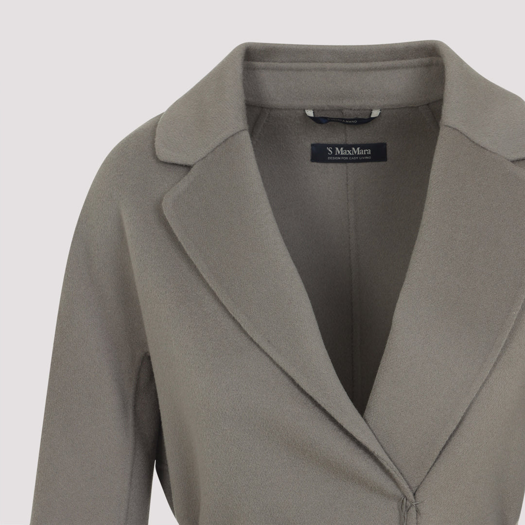 Max Mara`S Double breasted & peacoat - Grey | 636c3f6be017b1577fb73e847b79be7ea0b026b1