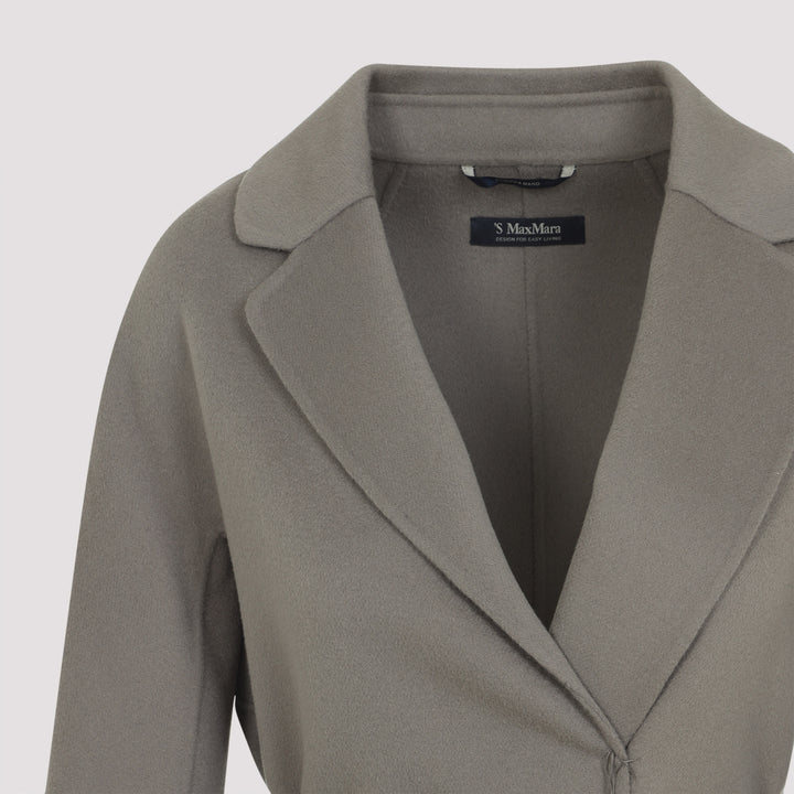 Max Mara`S Double breasted & peacoat - Grey | 636c3f6be017b1577fb73e847b79be7ea0b026b1