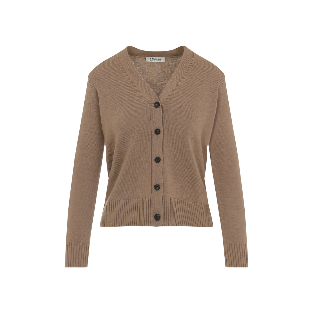 Max Mara`S Cardigan - Nude & Neutrals | 69392855fc9eb193f9fc4e58b1460bba4d3ed9ea