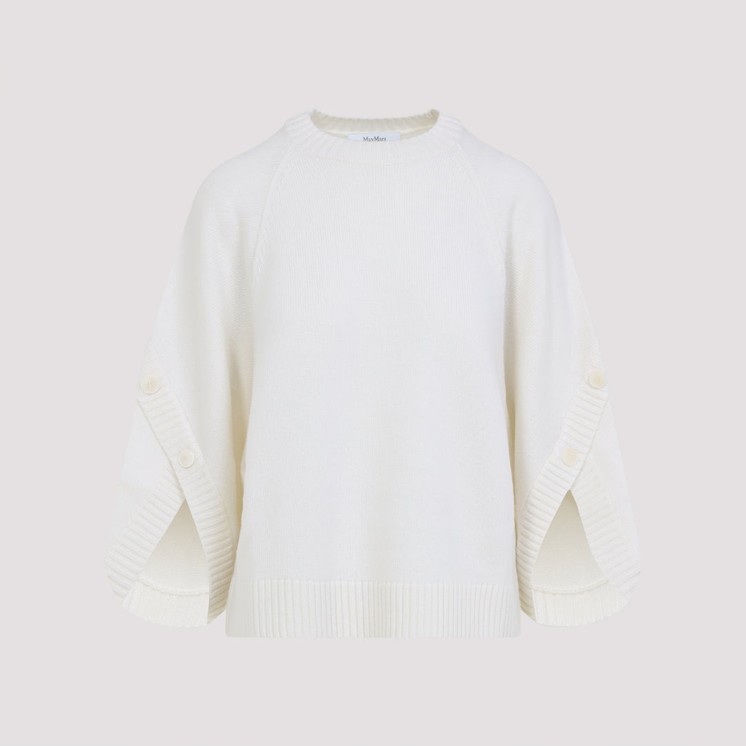 Max Mara Pullover - White | cf2fe80e27ba28de7173e68d5245d35a9134d313