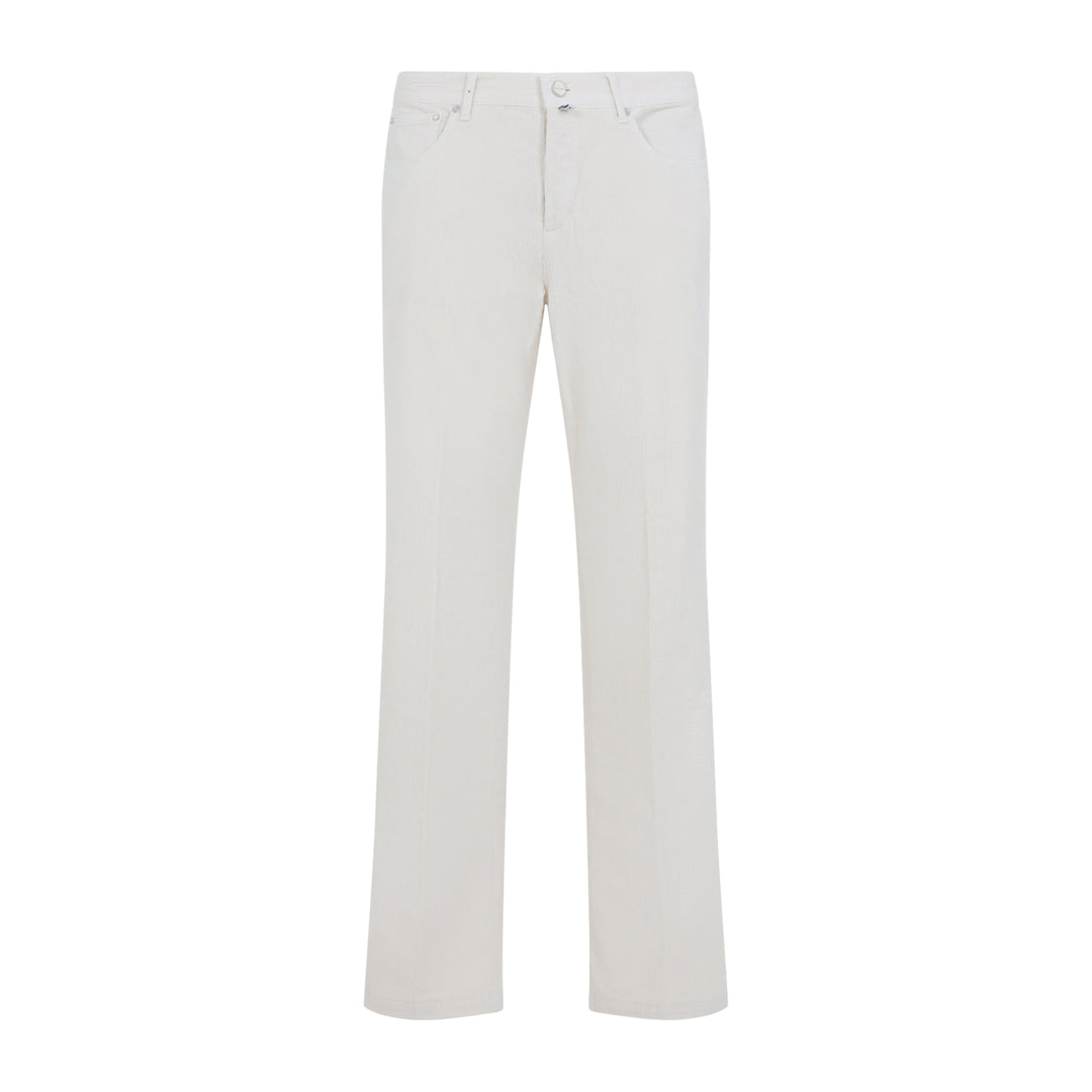 Kiton Regular & straight leg - White | 1c9db3da5c00c4380cfb73f9135a0bc3e1fa4ee3