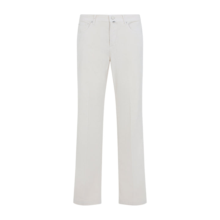 Kiton Regular & straight leg - White | 1c9db3da5c00c4380cfb73f9135a0bc3e1fa4ee3