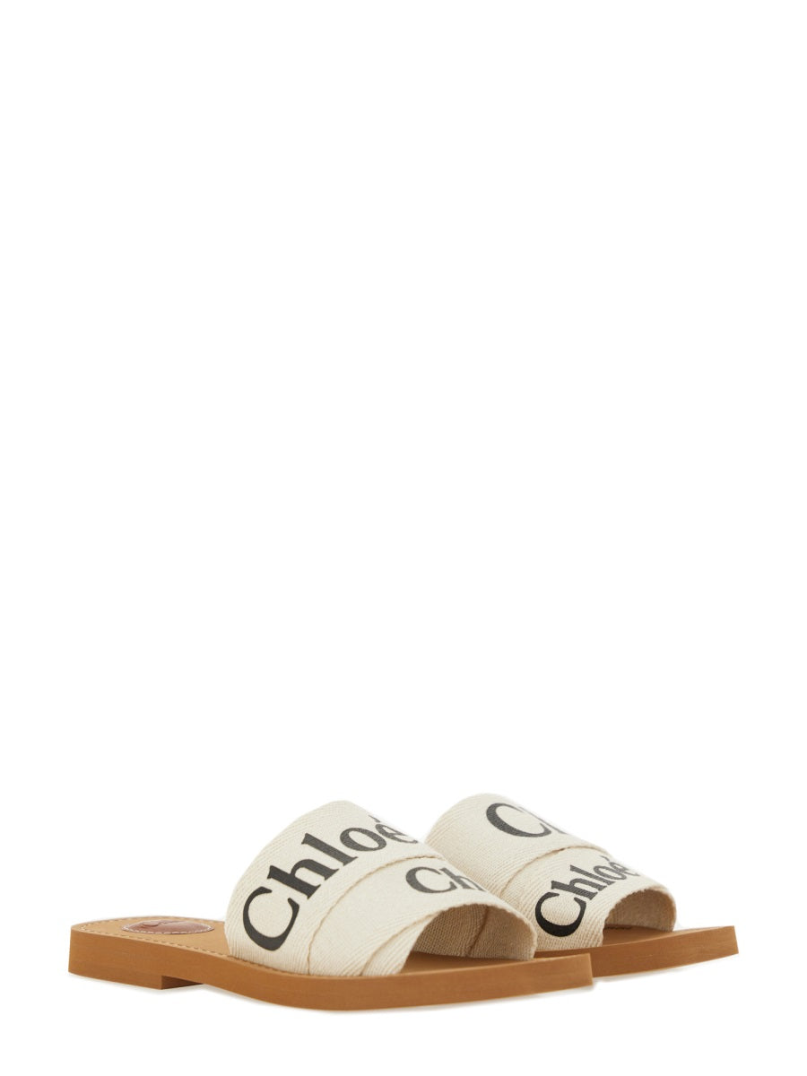 CHLOÉ Sandals - White | Wanan Luxury