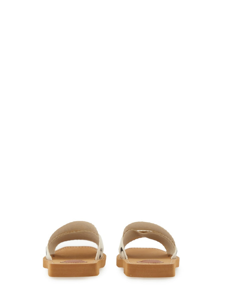 CHLOÉ Sandals - White | Wanan Luxury